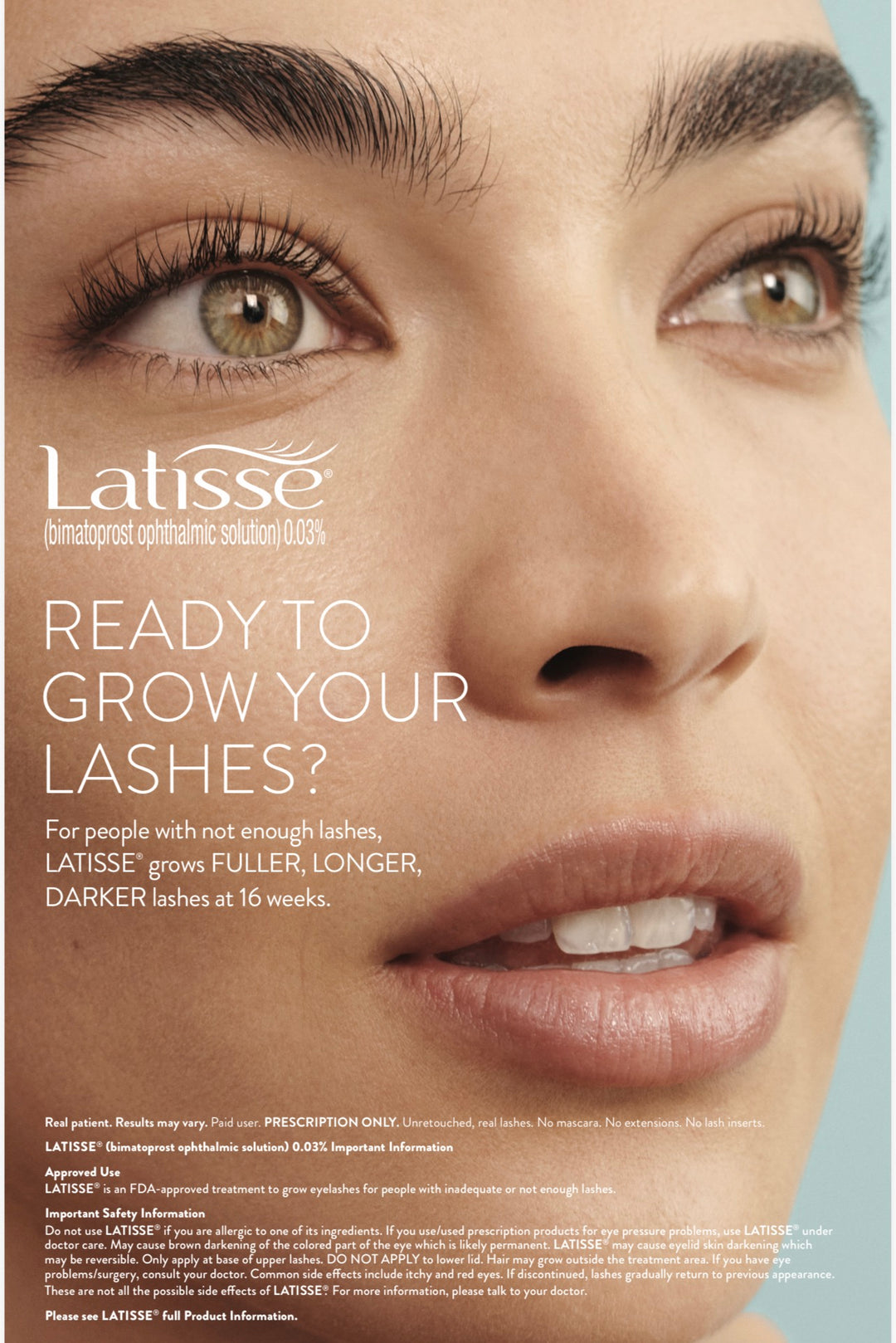 Latisse 0.03% 5 mL (140 Disposable Applicators)