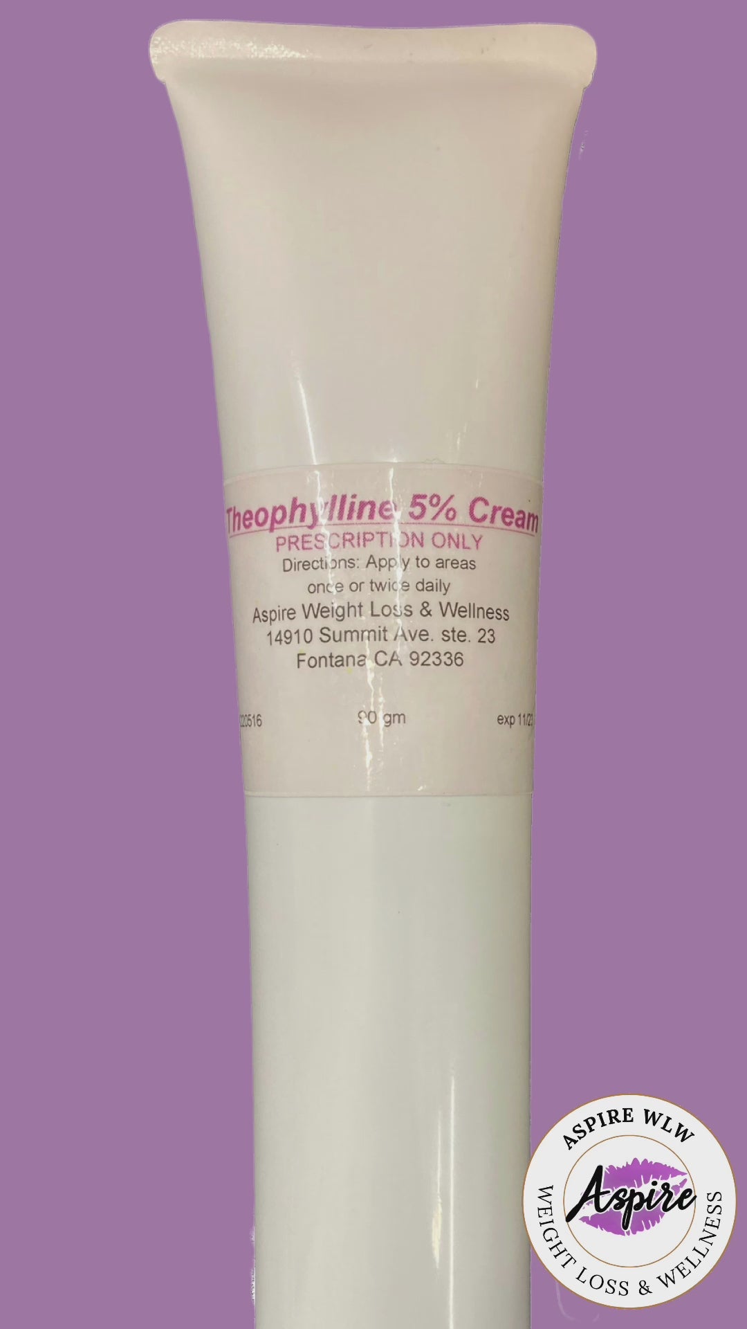 Fat Dissolving Cream: Theophylline 5% Cream